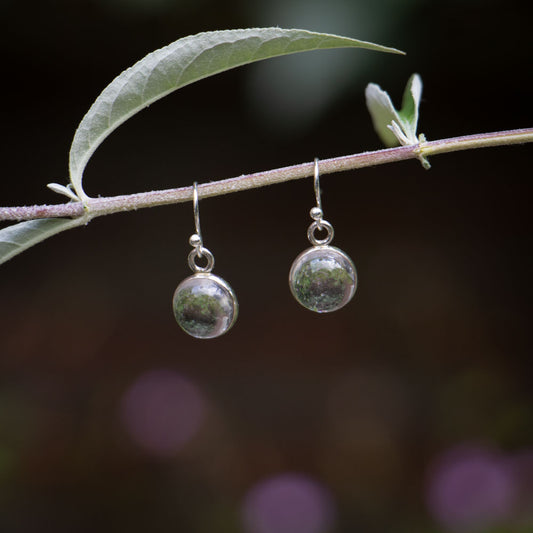 Bergkristal Oorbellen -  925 Sterling Zilver - Echte edelsteen - Nikkelvrij