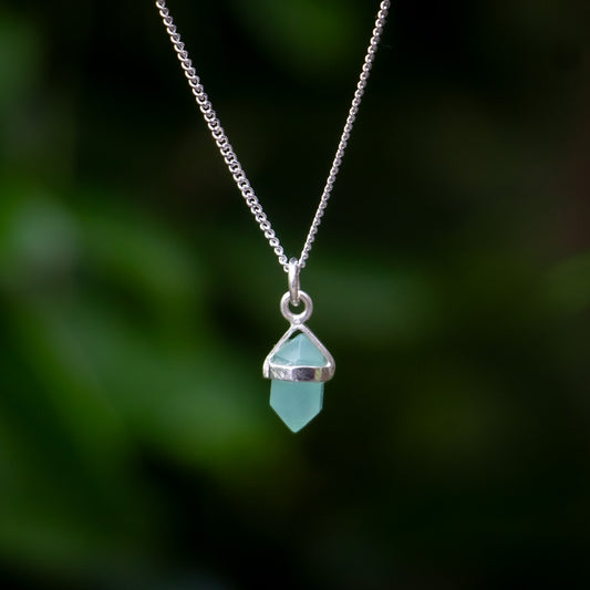 Chalcedoon Ketting