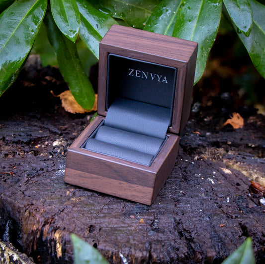 Luxury Jewelry Box Ring - Wood - ECO